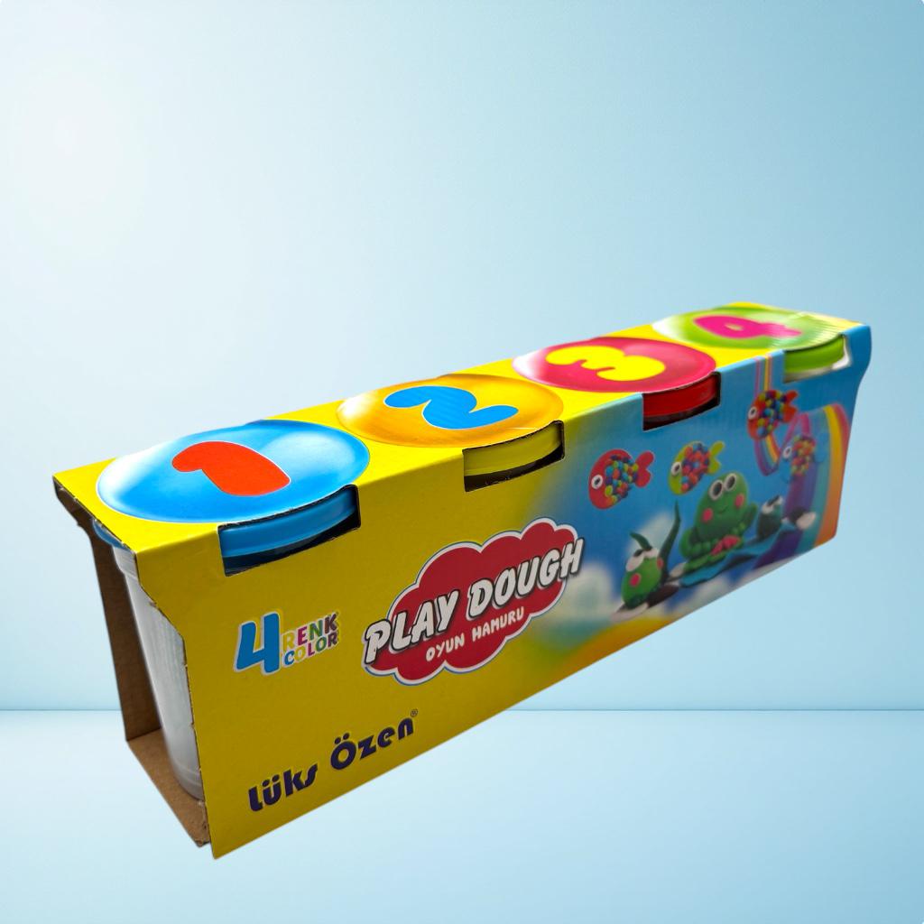 LÜKS ÖZEN 4 RENK OYUN HAMURU